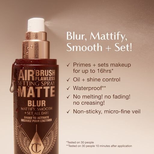 Setul Airbrush Flawless pentru față, fără imperfecțiuni, estompare Și fixare cu efect de Airbrush