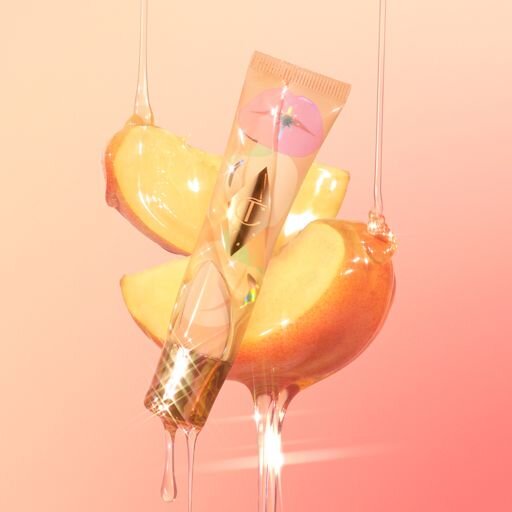 BUZE DE VIS STRĂLUCIRE SĂNĂTOASĂ ULEI NECTAR SUCCULENT PIERSICĂ PURĂ
