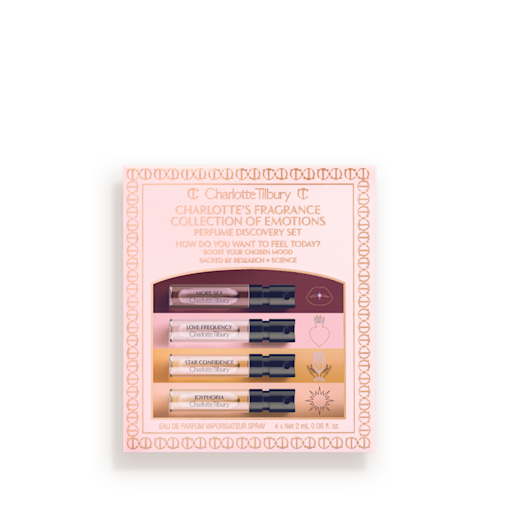 COLECȚIA DE PARFUMURI CHARLOTTE „EMOTIONS” – SET DE DESCOPERIRE 4 X 2 ML