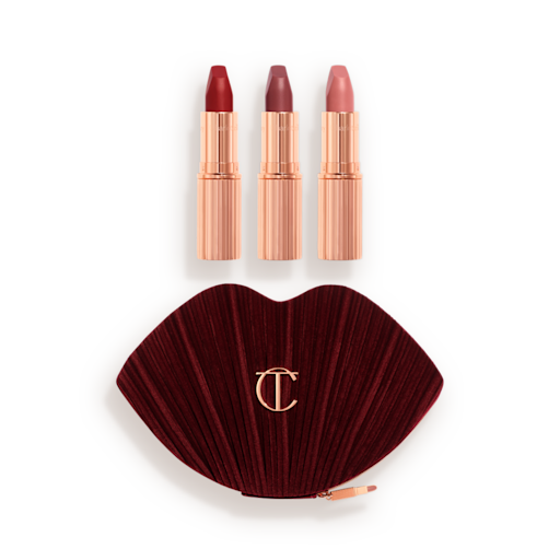 HOT LIPS BAG – TRUSĂ DE MACHIAJ ȘI RUSALĂ