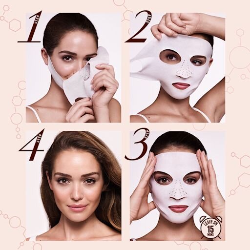 MĂȘTĂ FACIALĂ MAGICĂ INSTANTANEE – MĂȘTĂ USCATĂ, UNICĂ