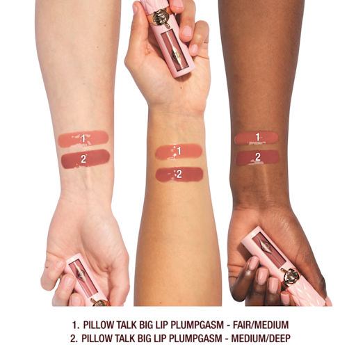 SET DE BUZE PILLOW TALK BIG LIP PLUMPGASM LIP KIT LIP KIT