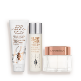 SETUL DE ÎNGRIJIRE A PIELII CHARLOTTE’S MAGIC CLEANSE, TONE & GLOW