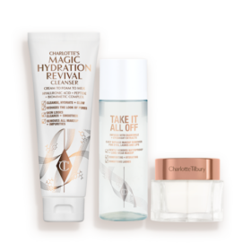 Setul De Îngrijire A Pielii „CLEANSE, TAKE IT ALL OFF & GLOW SET”
