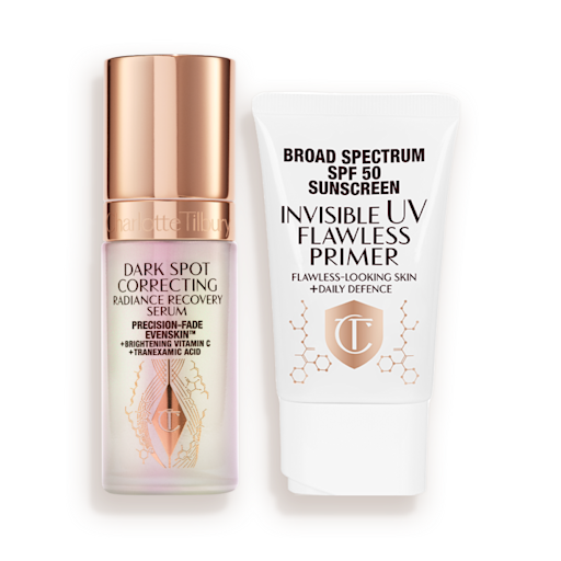 Setul De Îngrijire A Pielii Invisible UV Duo Pentru Corectarea Petelor Închise La Culoare