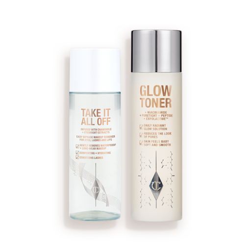 Setul De Îngrijire A Pielii „TAKE IT ALL OFF & GLOW”
