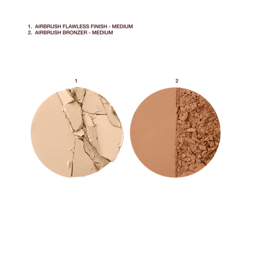 Setul Duo pentru față Airbrush Flawless Perfect & Bronze