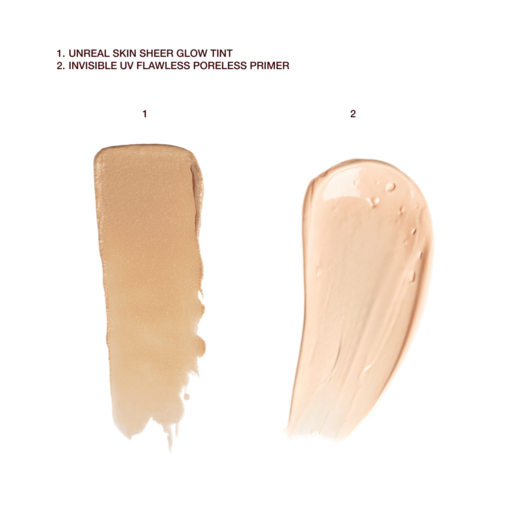 Setul pentru față UNREAL GLOW & Invisible SPF 50