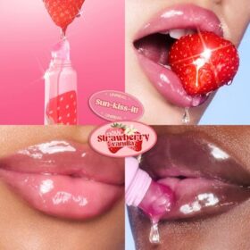 UNREAL LIPS HEALTHY GLOW NECTAR OIL JUICYLICIOUS CĂPȘUNI ȘI VANILIE