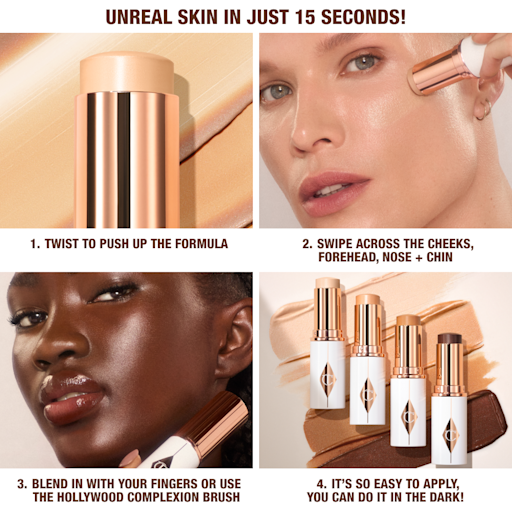 UNREAL SKIN SHEER GLOW TINT STIC DE FOND DE TEN HIDRATANT 14 DEEP